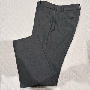 Ann Taylor Charcoal Modern Trousers, Women’s Size 8
